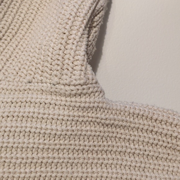 EVERLANE chunky cream sweater - size small - Picture 8 of 10